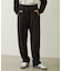 EMBROIDERY TUCK SWEAT PANTS