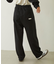 EMBROIDERY TUCK SWEAT PANTS