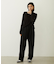 EMBROIDERY TUCK SWEAT PANTS