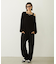 EMBROIDERY TUCK SWEAT PANTS