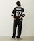 EMBROIDERY TUCK SWEAT PANTS