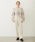 EMBROIDERY TUCK SWEAT PANTS