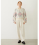 EMBROIDERY TUCK SWEAT PANTS