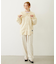 EMBROIDERY TUCK SWEAT PANTS