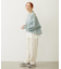 EMBROIDERY TUCK SWEAT PANTS