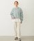 EMBROIDERY TUCK SWEAT PANTS