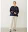 EMBROIDERY TUCK SWEAT PANTS