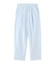 EMBROIDERY TUCK SWEAT PANTS