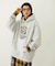 MILKFED. x CHAMPION COLLEGE LOGO SWEAT HOODIE