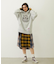 MILKFED. x CHAMPION COLLEGE LOGO SWEAT HOODIE