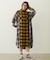 WASHED PANEL SHIRT DRESS