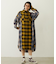 WASHED PANEL SHIRT DRESS