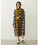 WASHED PANEL SHIRT DRESS