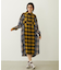 WASHED PANEL SHIRT DRESS