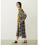 WASHED PANEL SHIRT DRESS