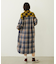WASHED PANEL SHIRT DRESS