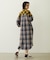 WASHED PANEL SHIRT DRESS