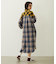 WASHED PANEL SHIRT DRESS