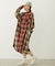 WASHED PANEL SHIRT DRESS