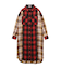 WASHED PANEL SHIRT DRESS