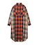 WASHED PANEL SHIRT DRESS