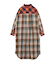 WASHED PANEL SHIRT DRESS