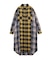 WASHED PANEL SHIRT DRESS