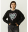 MELTY HEART KNIT TOP