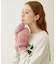 HEART CABLE MITTENS