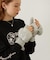 HEART CABLE MITTENS
