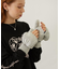 HEART CABLE MITTENS