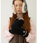 HEART CABLE MITTENS