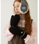 HEART CABLE MITTENS