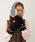 HEART CABLE MITTENS