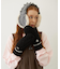 HEART CABLE MITTENS