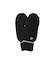 HEART CABLE MITTENS