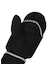 HEART CABLE MITTENS