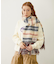 STRIPED FRINGE STOLE