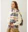 STRIPED FRINGE STOLE