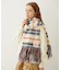 STRIPED FRINGE STOLE