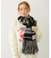STRIPED FRINGE STOLE