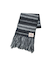 STRIPED FRINGE STOLE