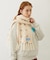 CABLE KNIT STOLE