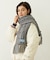 CABLE KNIT STOLE