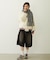 CABLE KNIT STOLE