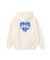 PLAID HEART SWEAT HOODIE