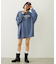 STENCIL AND BAR LOGO BIG SWEAT TOP