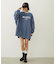 STENCIL AND BAR LOGO BIG SWEAT TOP