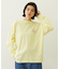 MILKFED. PLAID LOGO L/S TEE