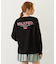MILKFED. PLAID LOGO L/S TEE